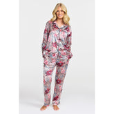 Damella Floral Satin Pyjamas